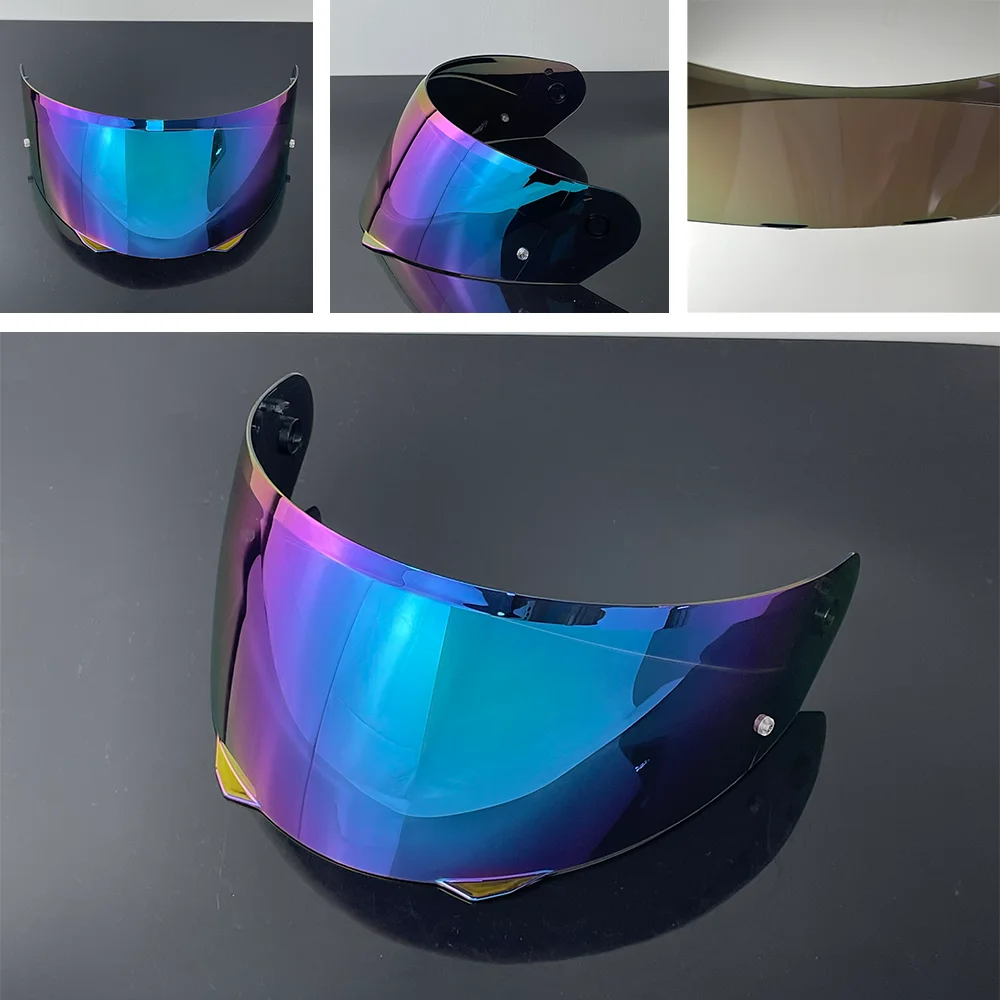 For HJC HJ-33 I90 Motorcycle Helmet Moto Visor Lens Anti-UV Replacement Shields Casco Colorful Faceshield Accessories