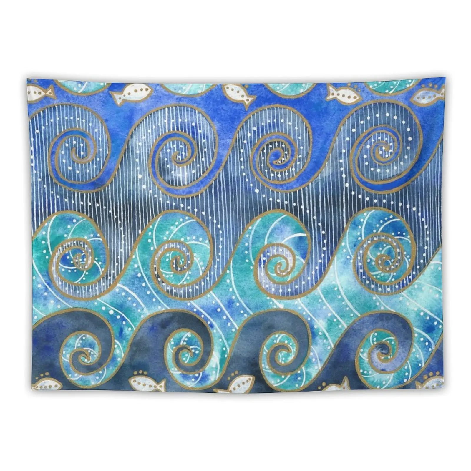 

Waves Tapestry Carpet On The Wall Wall Hanging Christmas Decoration Aesthetic Room Decor Korean Tapestry