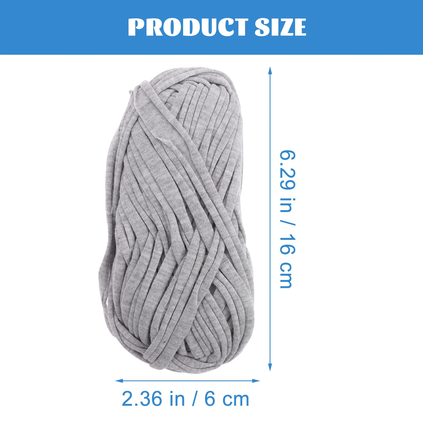 

Convenient Knitting Yarn for Handicraft Crocheting Yarn Blanket Bag DIY Weaving Rope Knitting Supply Soft Polyester