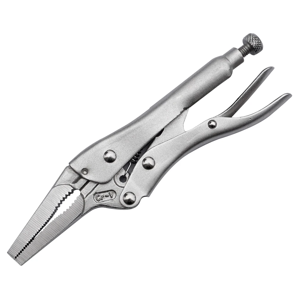 6.5 Inch Chrome Vanadium Long Nose Jaw Locking Pliers Assorted Locking Welding Clamp High Quality Vise