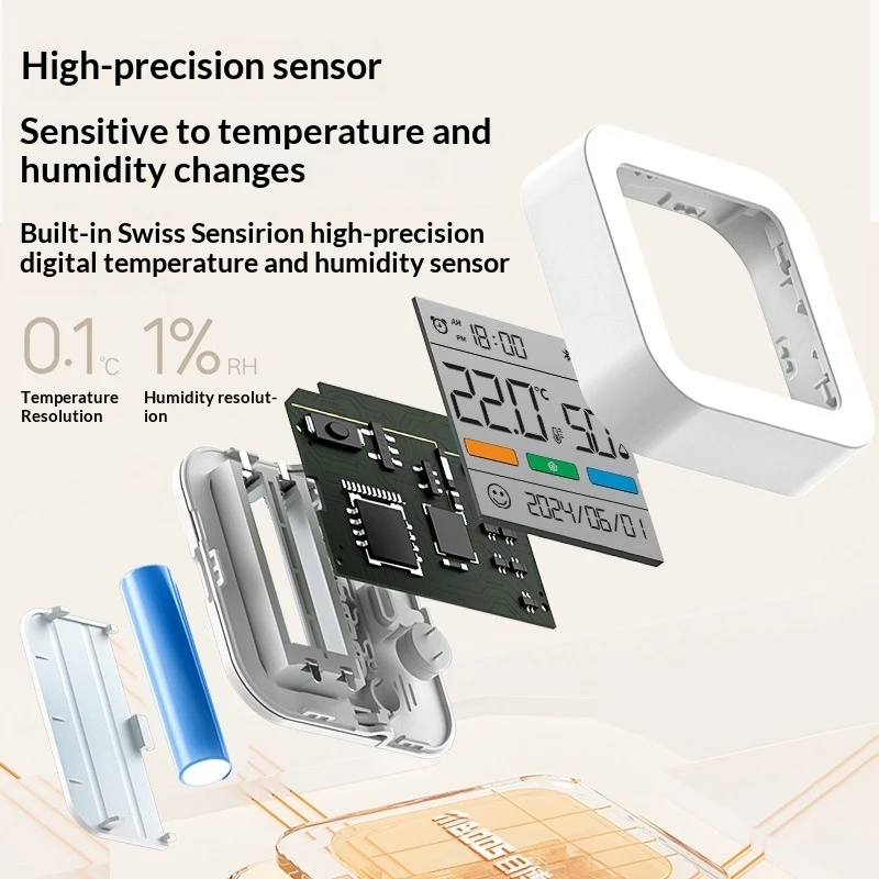2026Mini Electronic Hygrometer Thermometer Indoor Home Display Digital Sensor Gauge Weather Station Humidity Gauge Meter Monitor