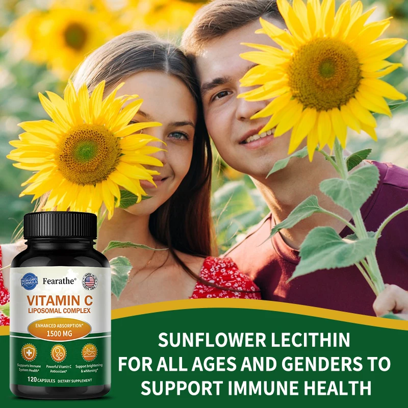 كبسولات فيتامين C بالليبوسومال - مضادات الأكسدة القوية، تعزز إنتاج الكولاجين، وتوهج البشرة، ويدعم صحة القلب والمناعة #4