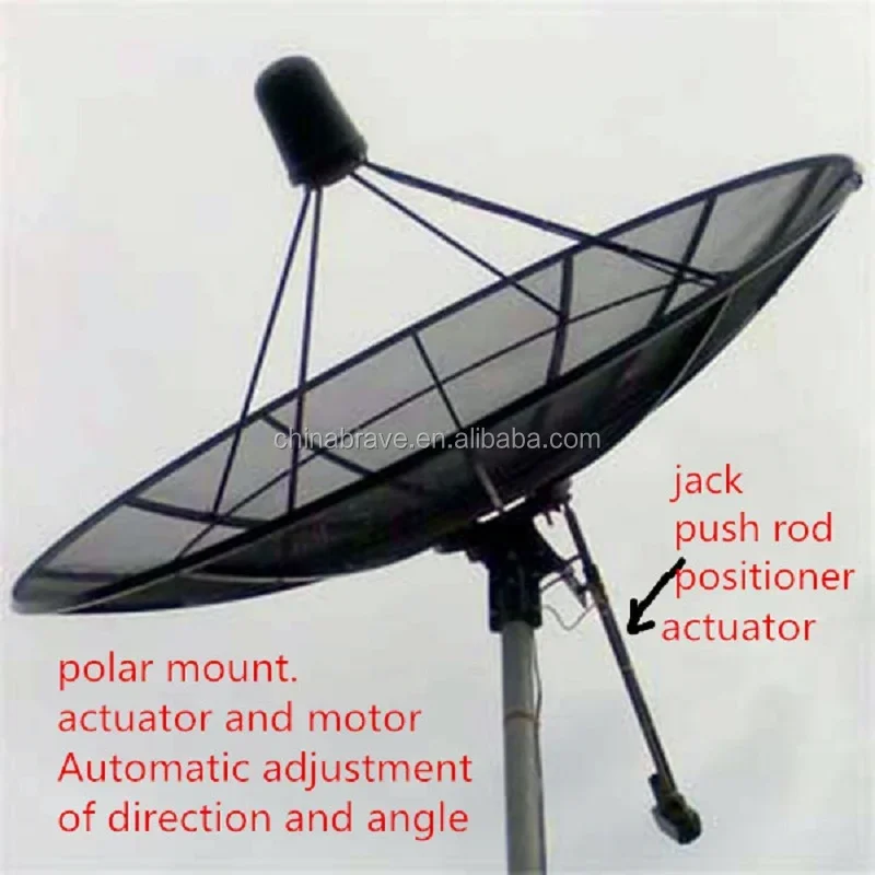 Antena Piring Satelit Aluminium Jaring KU/C Band 10 kaki definisi tinggi