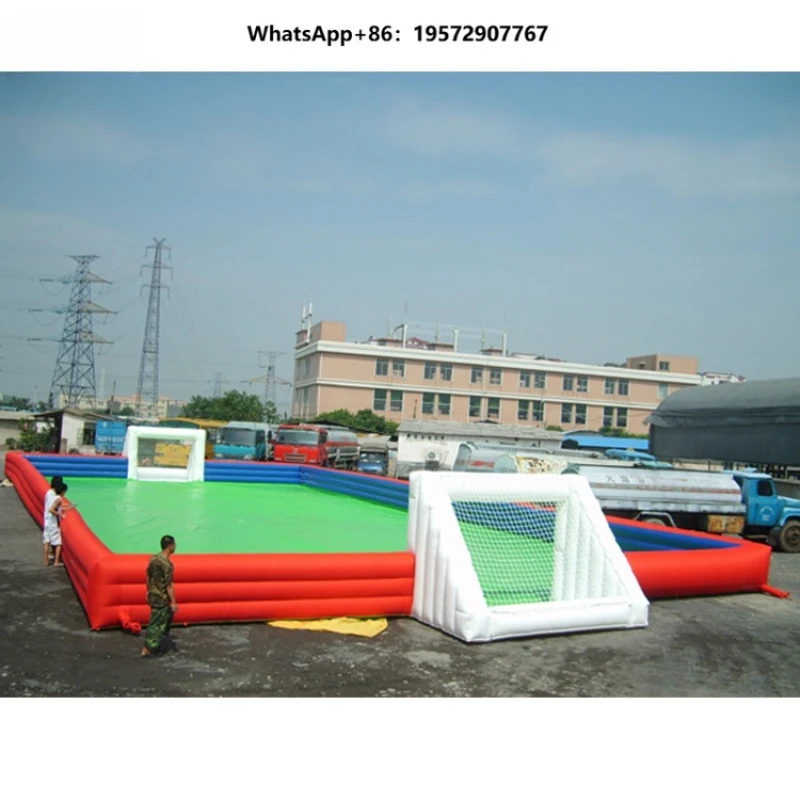 Indoor Outdoor Inflatable Football Court Soccer Field Football Area for Sale