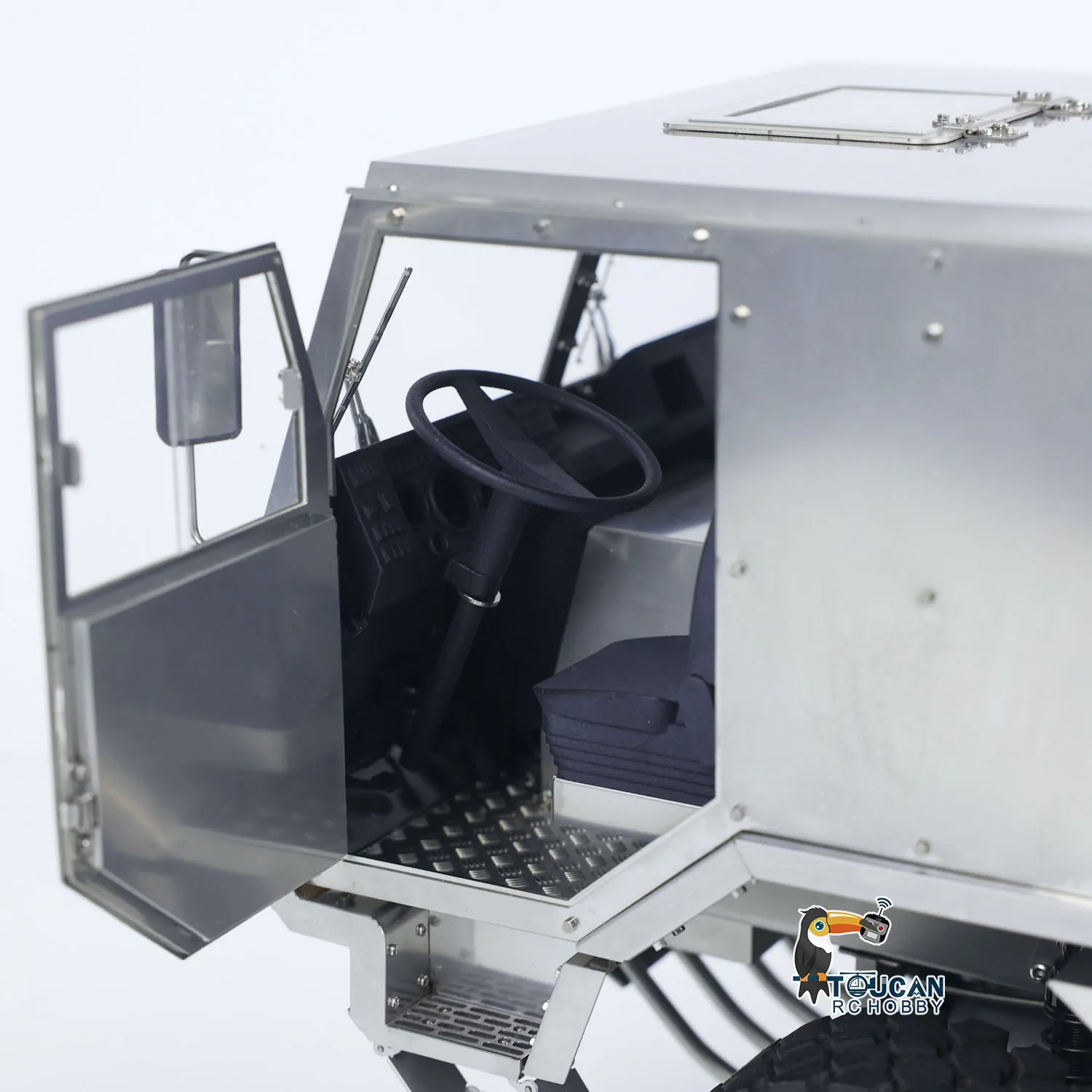 ScaleC RCミリタリートラック T815 1/14 8x8 メタルリモートコントロールオフロードRCクローラー 3スピードライトサウンドシステム ST8 RCおもちゃモデル