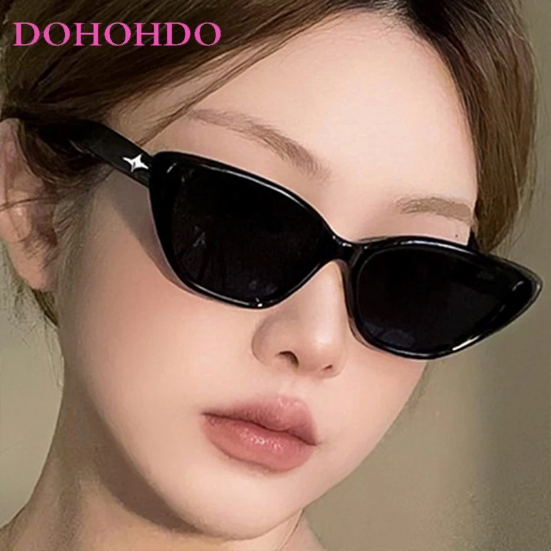 

Retro Triangle Cat Eye Trendy Star Sexy Women's Sunglasses Luxury Brand Designer Men Sunglass Summer Travel Drive Eyewear UV400
