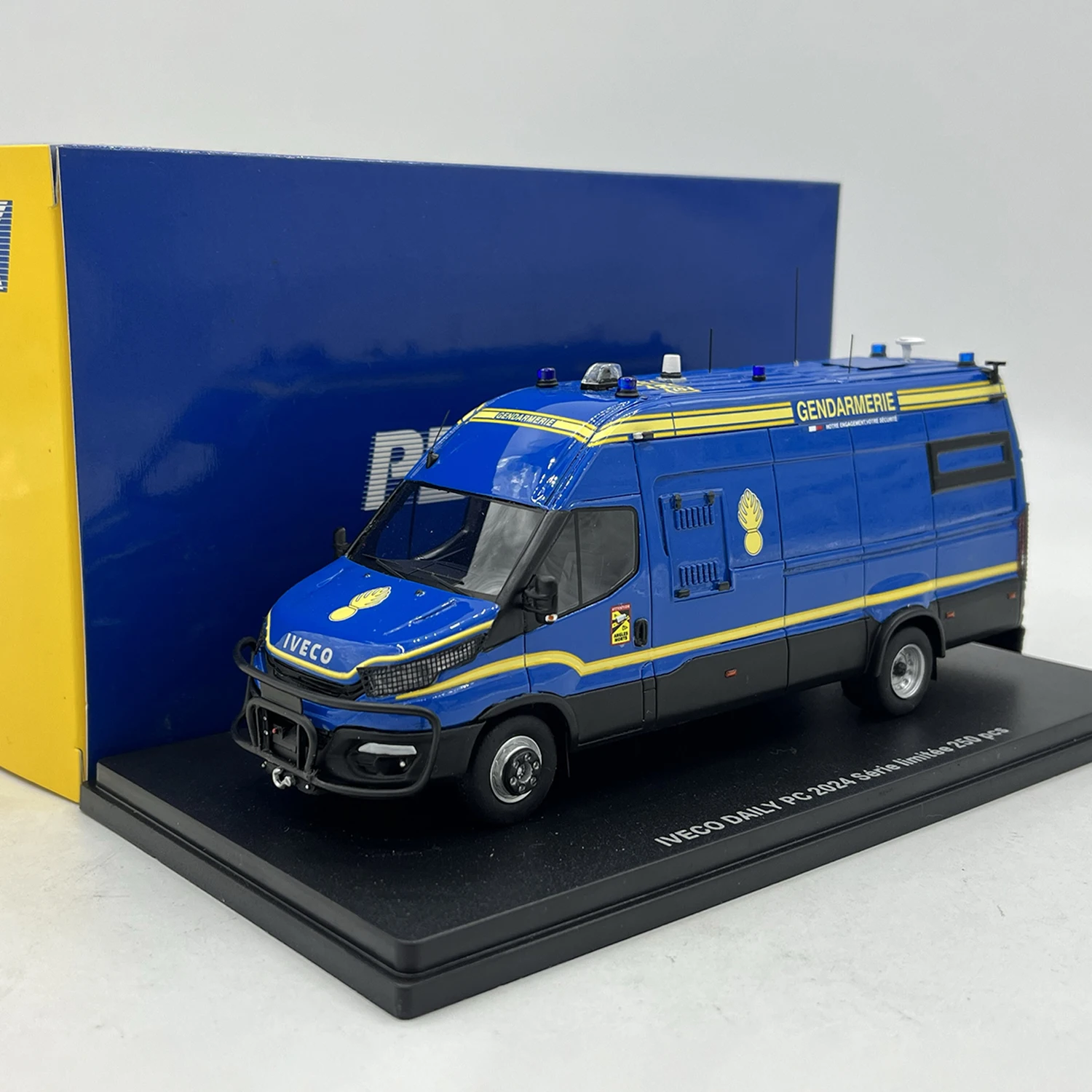 PERFEX 1:43 Scale Resin IVECO DAILY PC 2024 Fire Rescue Vehicle Toys Cars Model Classics Adult Gifts Souvenir Static Display