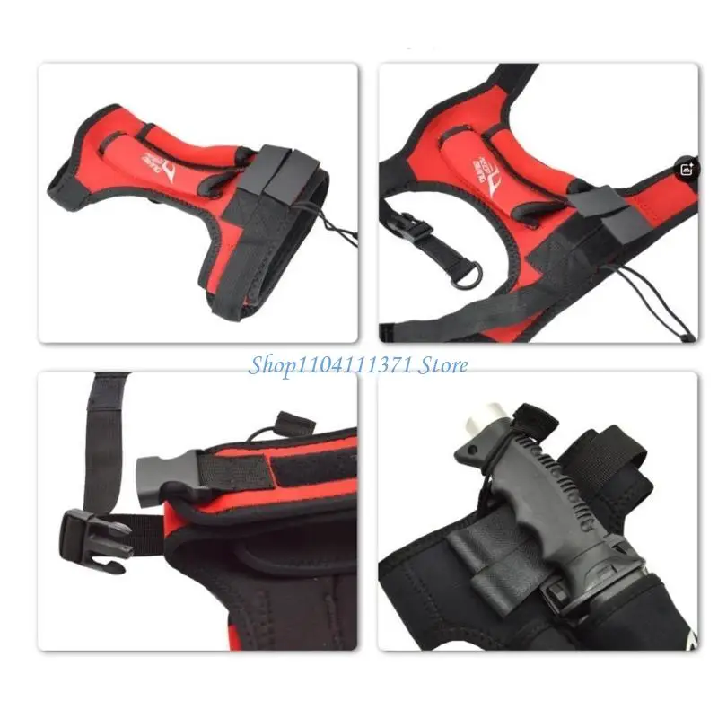 P9FC High Elasticities Diving Leg Wrap Comfortable Neoprene Diving Leg Band