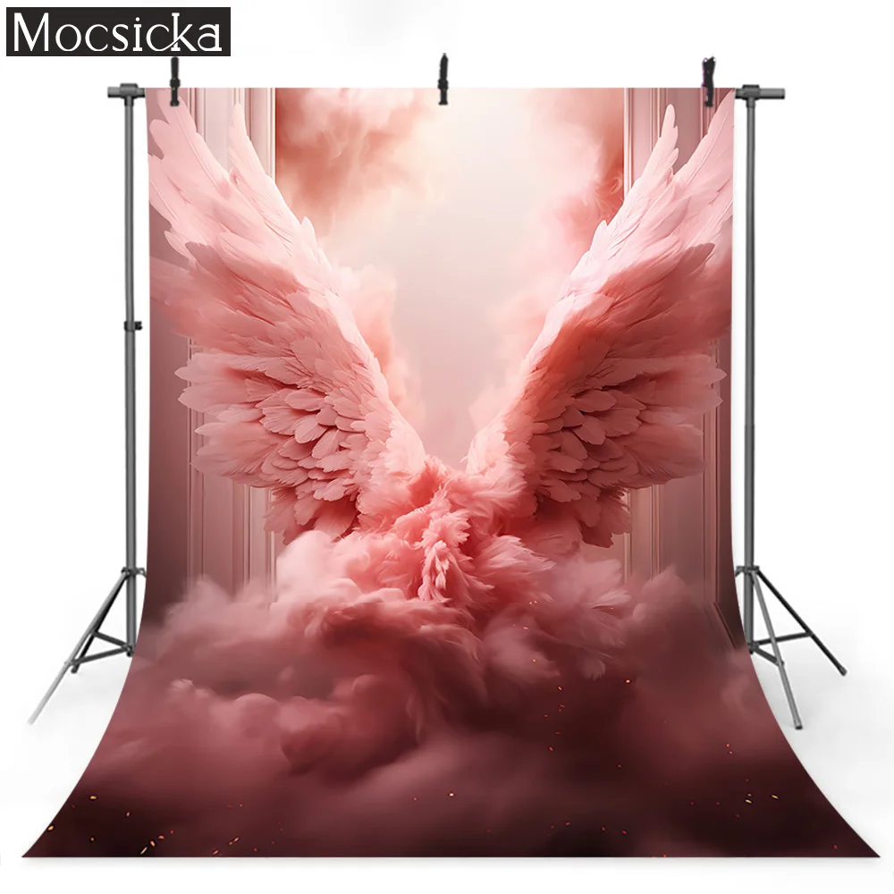 Fantasy Wings Backdrop For Photography Kids Birthday Party Adult Artistic Portrait Decor Photographic Backdrops Studio Photocall