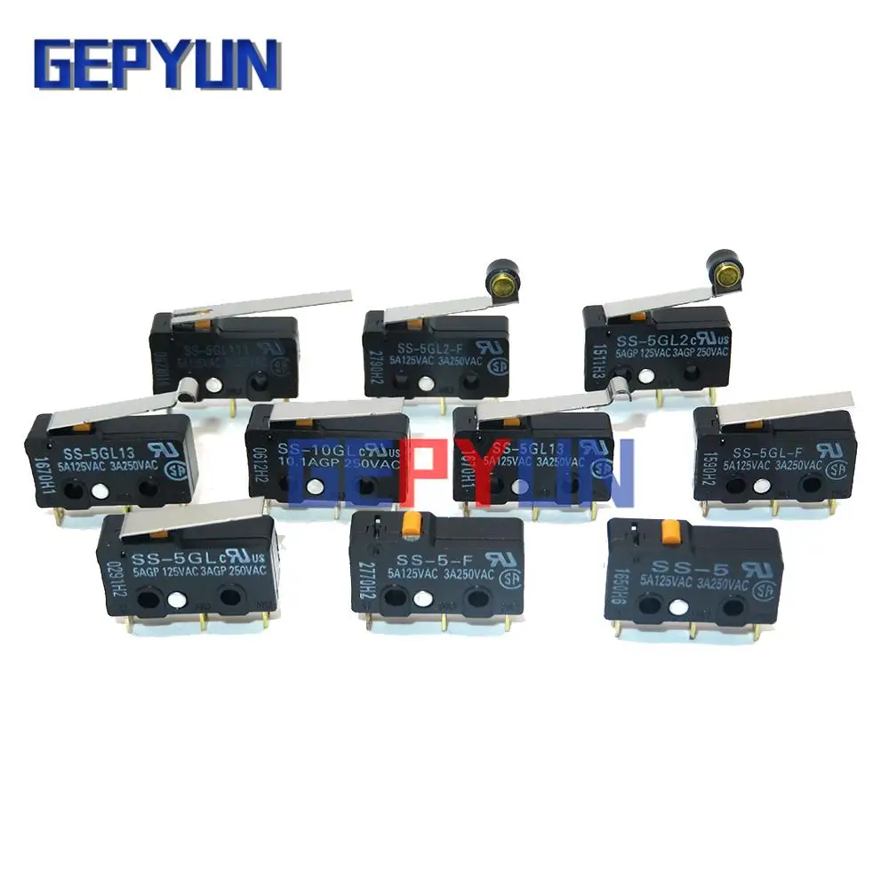 2 шт. микропереключатель для мыши SS-5 SS-5GL SS-5GL2 SS-5GL13 SS-5GL-F SS-5GL2-F SS-5-F SS-10GL SS-01GL13 SS-5GL111