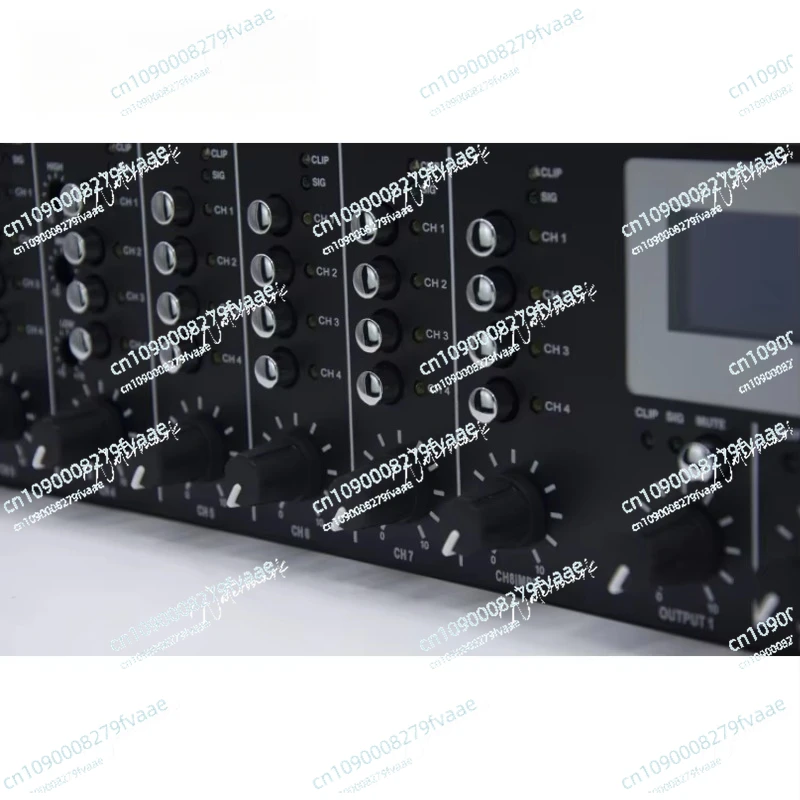 PP-6284 II/4450P مضخم صوت احترافي نظام الكاريوكي 8x4 جهاز مزج الصوت 450 واط * 4 مضخم طاقة رقمي مع مصدر الصوت