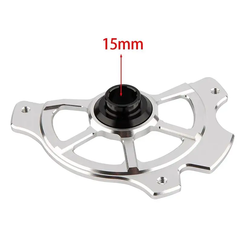 1Pcs Front Brake Disc Protective Cover With Carbon Fiber Pattern For KLX250 2009 To 2020 High Impact Resistant Perfect