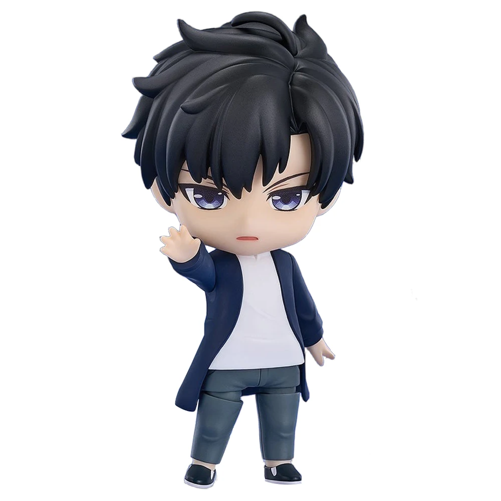 10CM Anime SOLO LEVELING Sung Jin Woo Figure Q Version Standing Posture Model Toys Gifts Collection Action Ornaments PVC