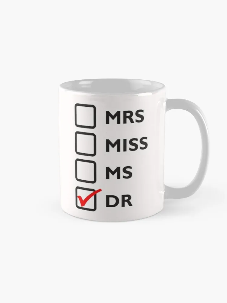 المرأة دكتوراه جامعة التخرج القدح: السيدة مس الدكتور القهوة القدح 350 مللي قدح قهوة من السيراميك