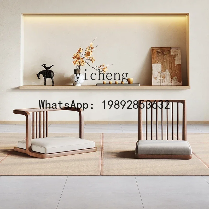 tatami small low table zen tea table new Chinese balcony solid wood small coffee table