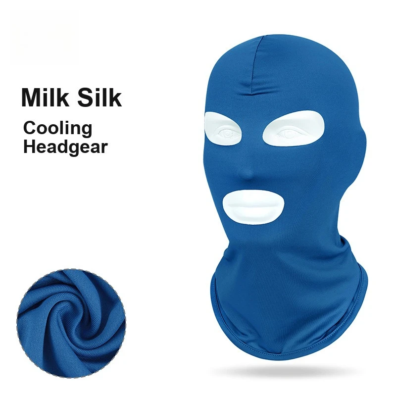 Sun Protection Cycling Face Mask for Men Full Face Neck Coverage Breathable Windproof Dustproof for Outdoor Sports Motorcycle