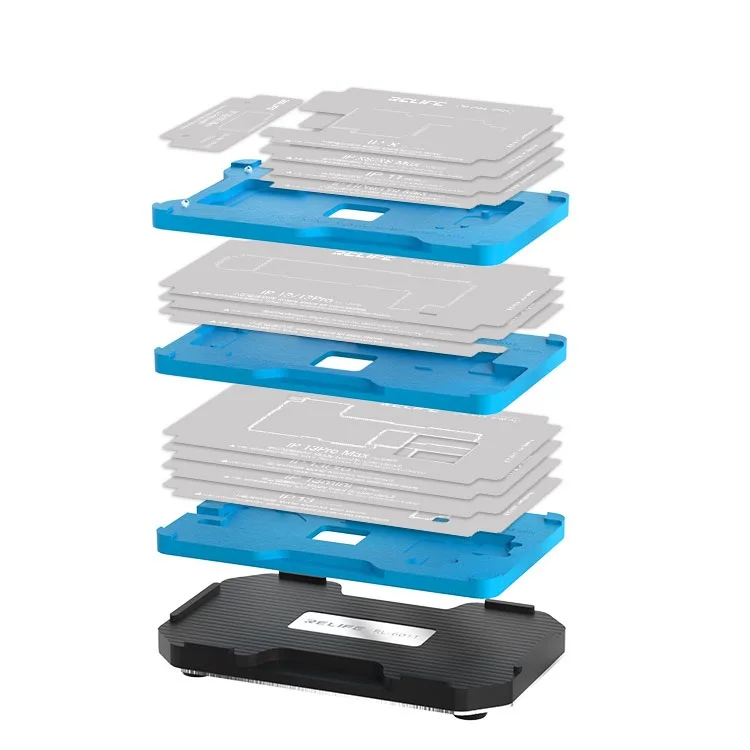 RL-601T 25 في 1 لـ X إلى 16PM اللوحة الأم الطبقة الوسطى منصة زراعة القصدير مجموعة BGA rebيعادل مجموعة الاستنسل #2