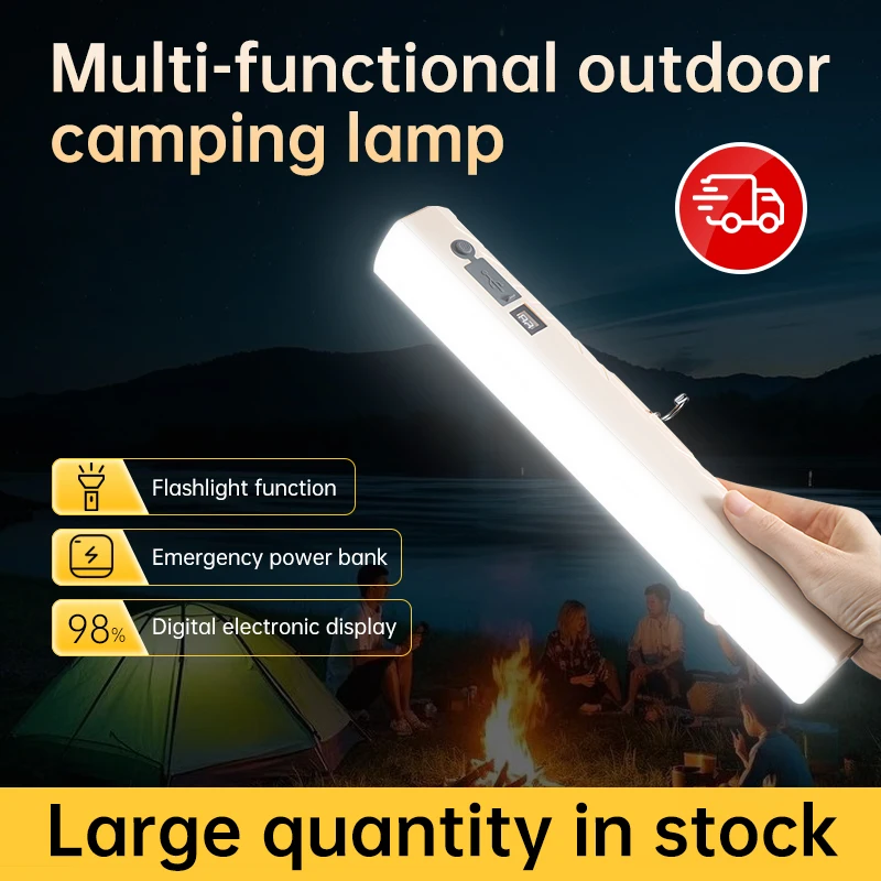 

Super Bright LED Magnetic Work Light 10W/20W/30W with Hook USB Rechargeable Work Lamp Bar For Car Repair Outdoor Lighting ﻿