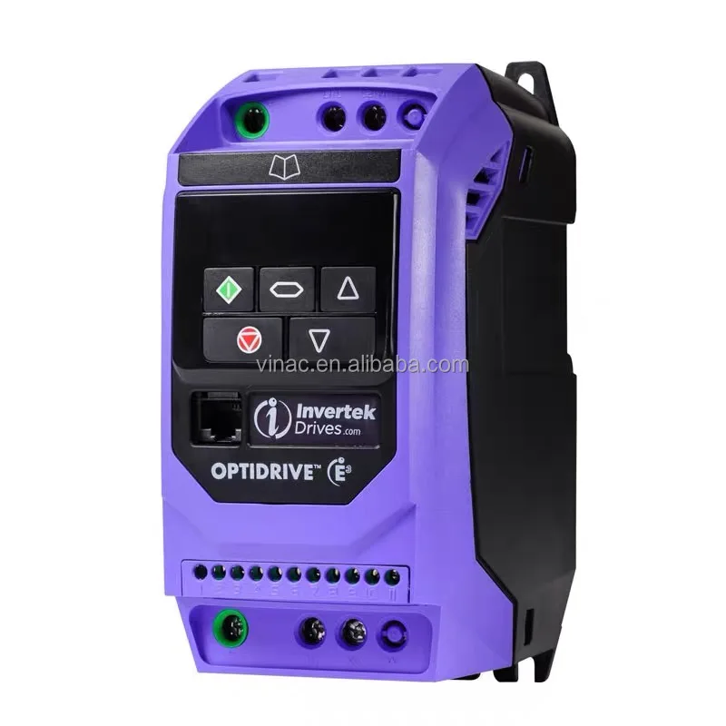 2026 Invertek OptiDrive Brand New Original Single/Three Vector Control VFD AC Variable Frequency Drive Frequency Converter For M