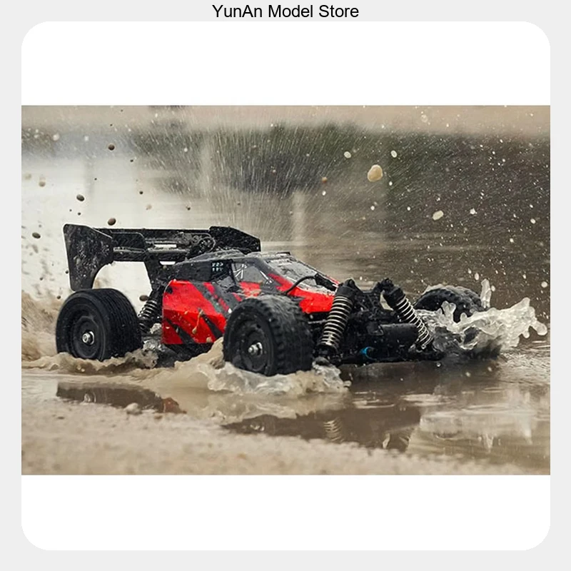 SCY-16202PRO 1/16 RWD Brushless RC Buggy Off-Road Vehicle Splash Proof Multi-Terrain LED Light Model