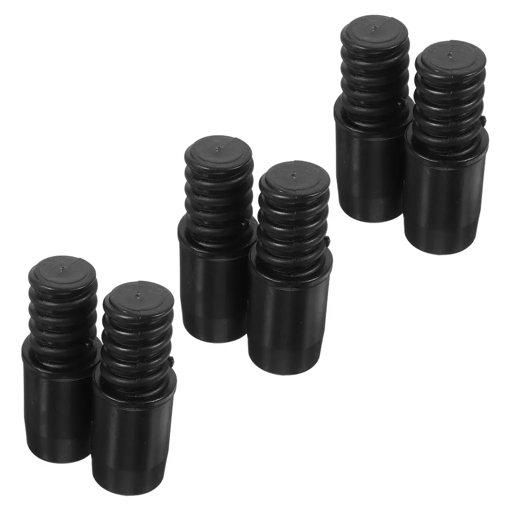 

6pcs Threaded Connector for 22mm Broom Handle Tips Replacement Kit Extension Poles Mops Cleaning Tools Durable Design