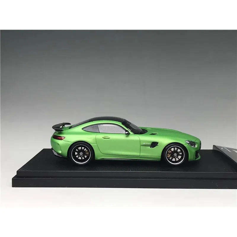 1/43 Mercedes-Benz AMG GT-R alloy simulation static model, children's collection of decorative toys, holiday gifts for children.