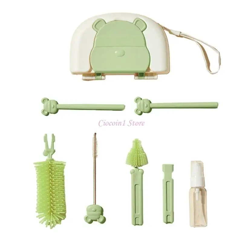 مجموعة تنظيف الزجاجات المطورة من Y1UB، حل نظيف مريح للعائلات المسافرة #1