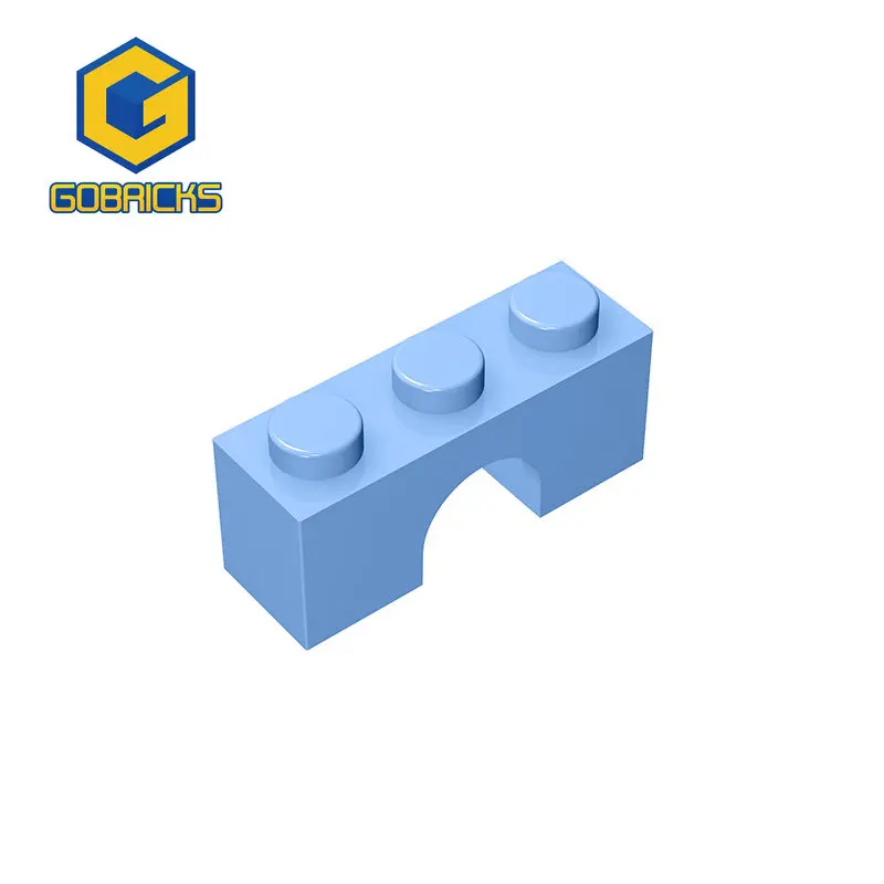 Gobrick, 10 шт., MOC, сборные частицы, 4490, 1x3, строительные блоки, кирпичи, Детали модели, детский кирпич, развивающие игрушки, подарки