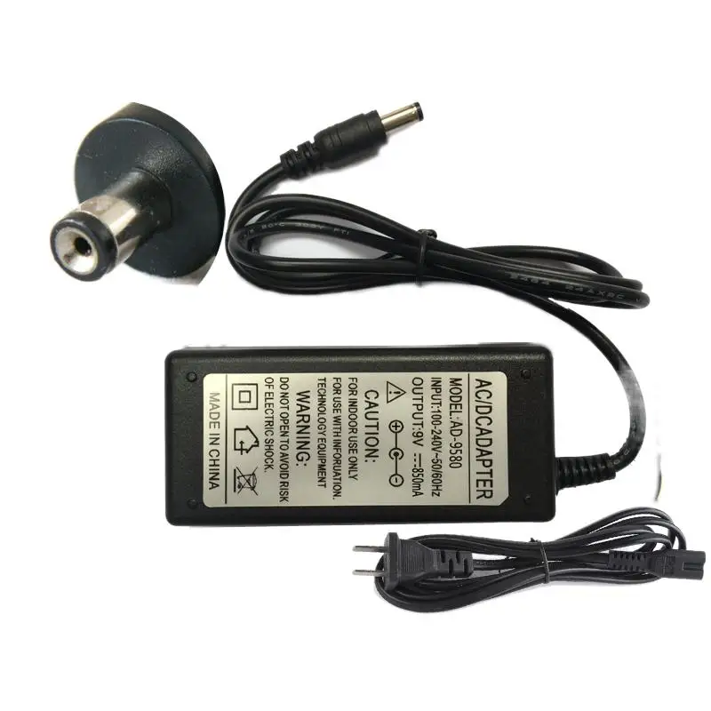 

9V 0.85A 5.5*1.7MM For Casio CT588 electronic keyboard CTK480 481 496 611 651 power cord adapter