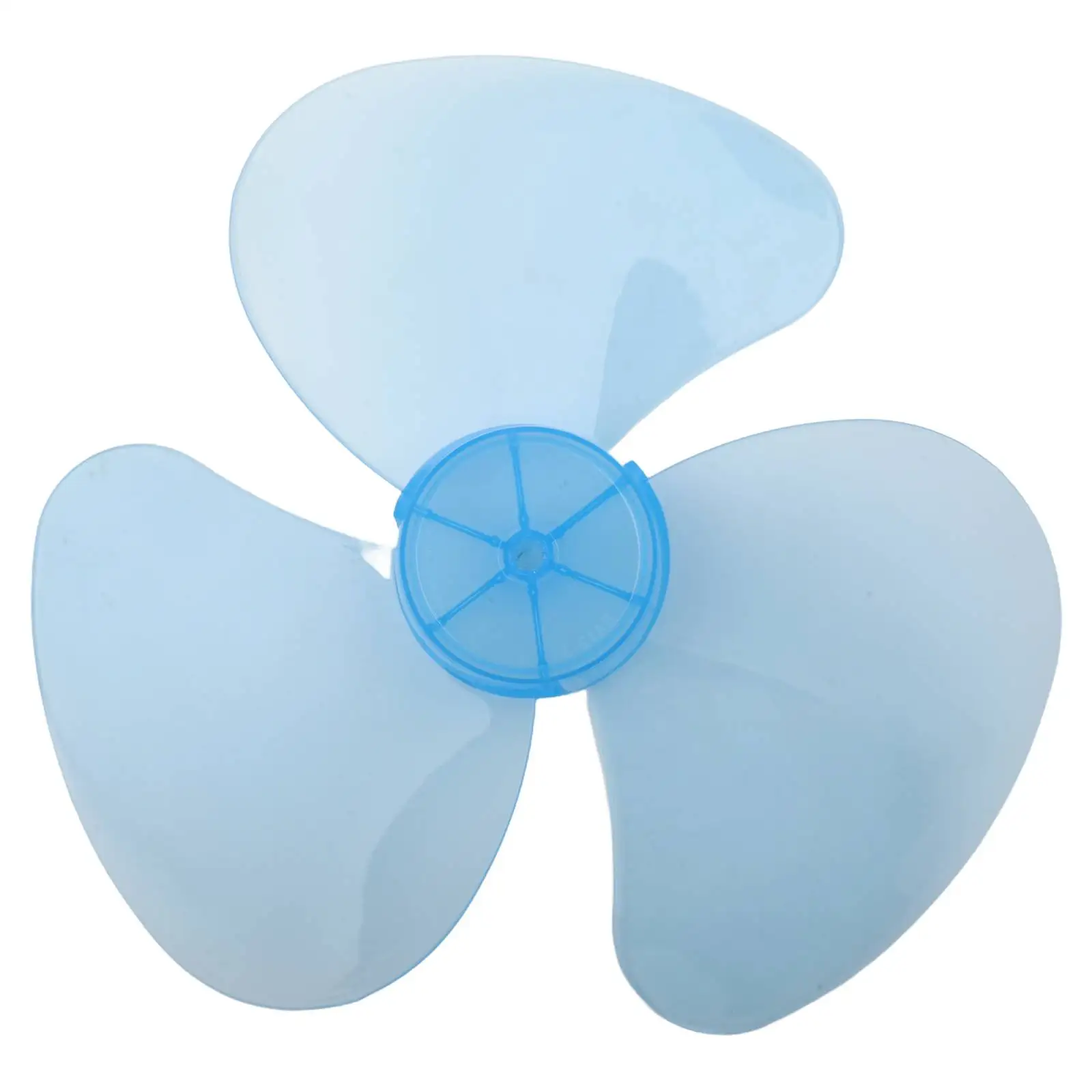 Pale de ventilateur en plastique à 3 feuilles, trou rond Central de 8mm de diamètre, Installation facile, flux d'air puissant pour ventilateurs muraux