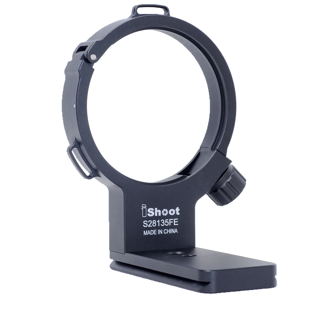 Imagem -02 - Ishoot-lens Collar Tripod Mount Ring Support Fits Sony fe pz 28135 mm f 4g Oss Arca-swiss Quick Release Plate Is-s28135fe