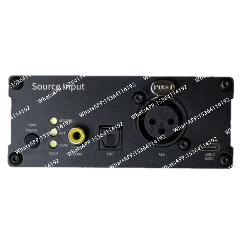 Digital Signal Sampling Rate Converter Coaxial, Fiber Optic AES/EBU Input 24bit 192K
