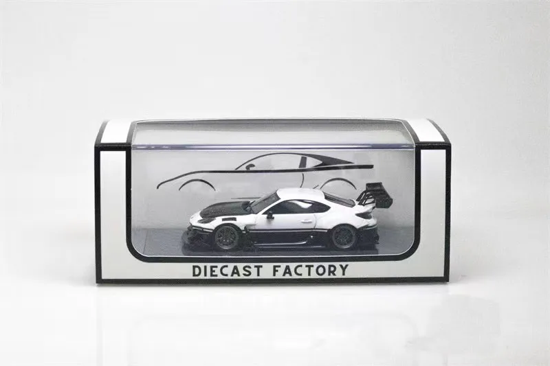 

YMX DF 1/64 GR86 (Custom Widebody Fujiwara GR86) Resin Model Car Diorama Collection Miniature