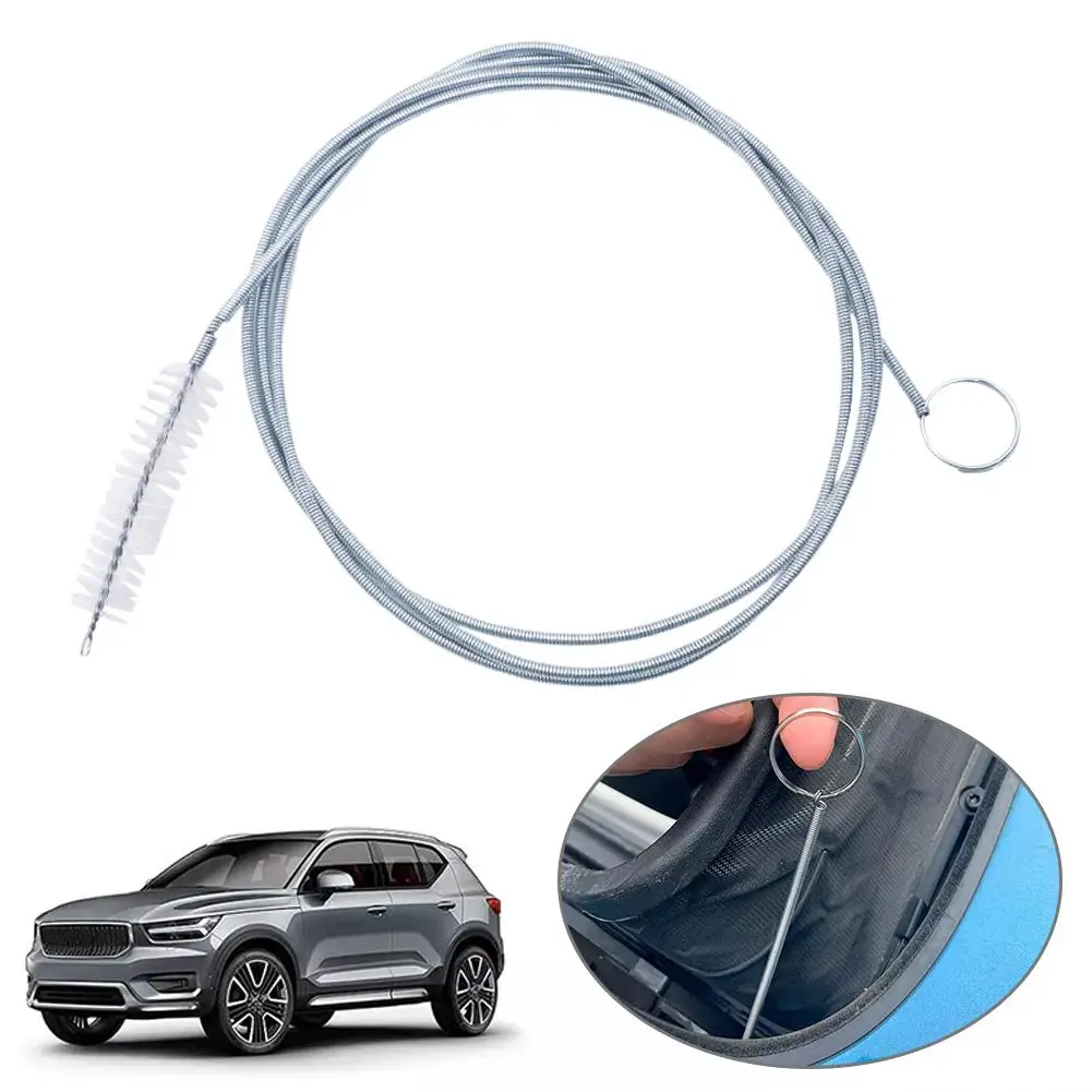 

Car Drain Dredge Cleaning Scrub Brush Auto Sunroof Long Hoses Detailing Cleaning Tool Car Accessories For Benz For BMW For Q3F3