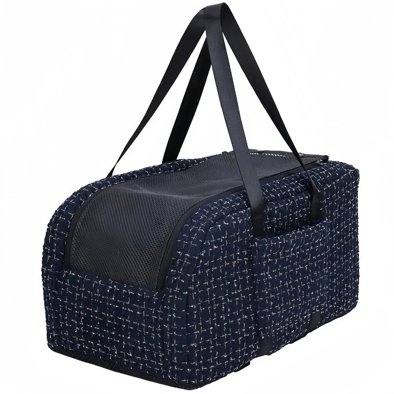 

Portable Pet Car Seat Cat Dog Strap Center Console Four Seasons Dog Travel Bed