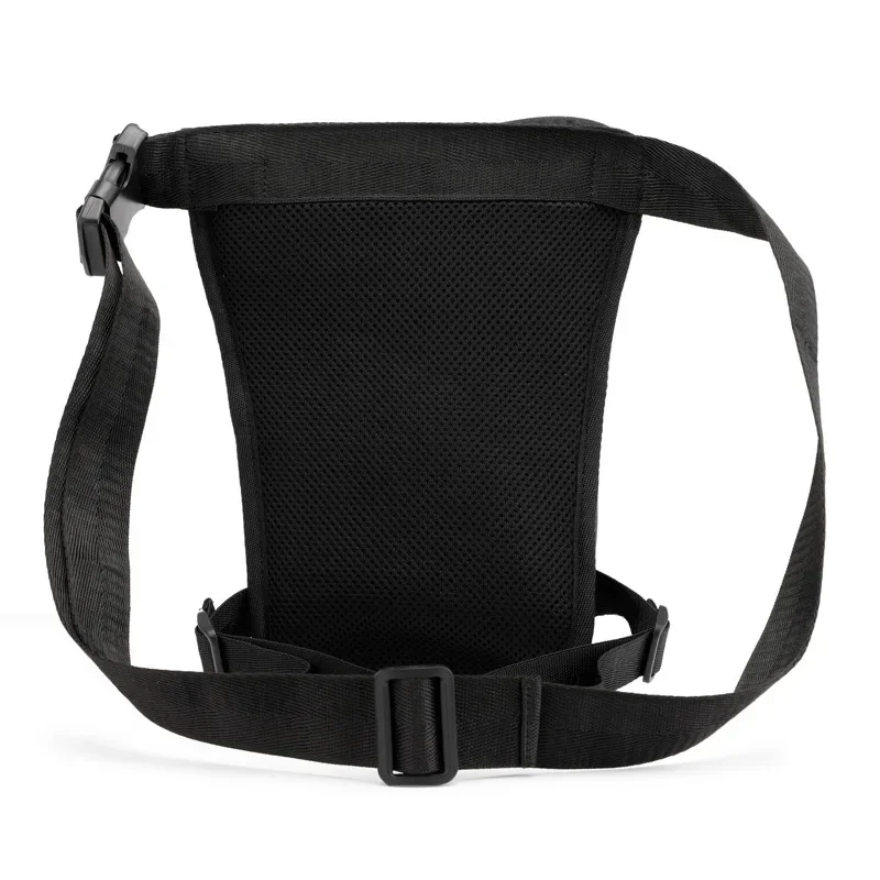 Haute qualité en Nylon hommes goutte jambe sac Fanny Pack moto équitation décontracté épaule bandoulière cuisse mâle hanche ceinture taille sacs