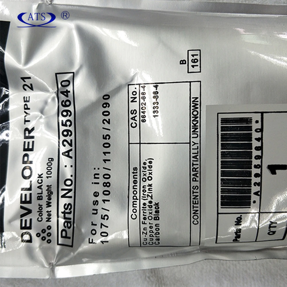 1PC 1KG A2959640 Developer Powder Type 21 For Ricoh AF1085 AF2090 AF1105 AF2105 AF1075 Copier Spare Parts