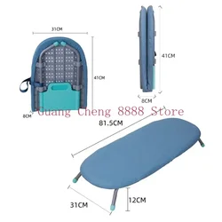 New Hot Sale Mini Ironing Board Foldable Desktop Ironing Board Multifunctional Ironing Board Stand for Home and Travel Use