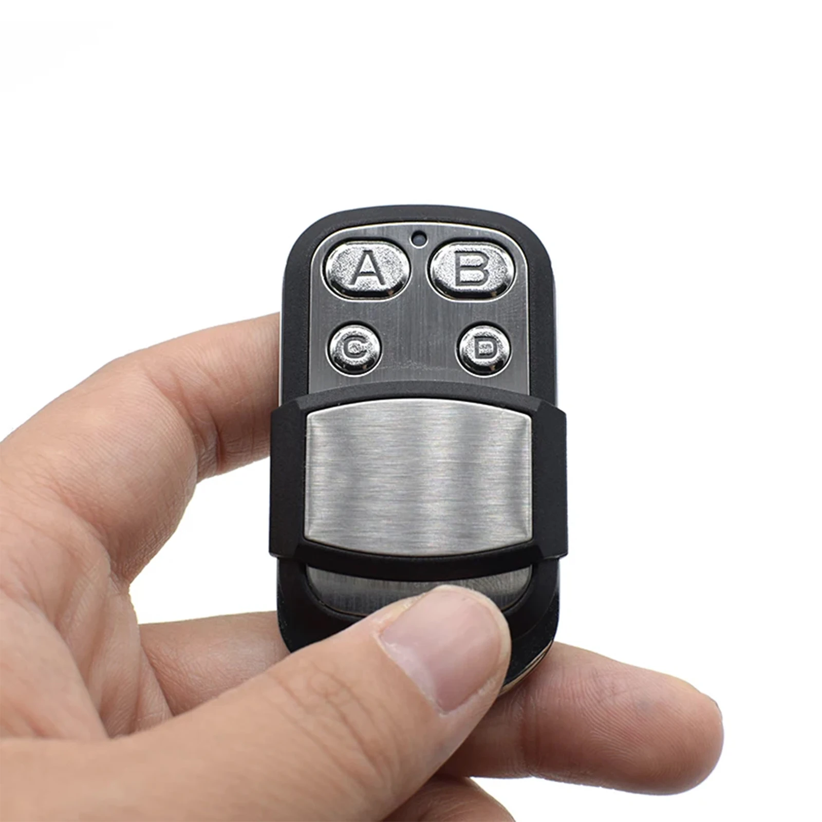 รีโมทคอนโทรล 433.92 เมกะเฮิรตซ์คัดลอกรีโมทคอนโทรลเครื่องทำสำเนาคีย์ความไวแสงสูงสำหรับรถบ้านโรงรถประตูอุปกรณ์เสริม