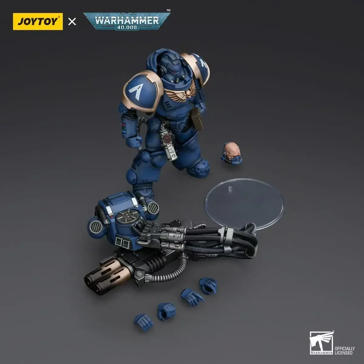 

JOYTOY 1/18 Action Figure Warhammer 40K Primaris Eradicator Marcen Gage Anime Action Figure Model Toys Collection Gifts In Stock