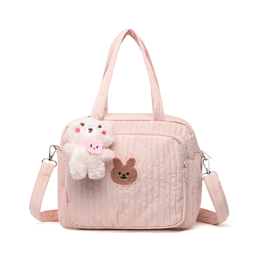

Labour Luggage Bag with Pendant Organizer Maternity Bag Portable Cute Cartoon Multi-function Large Capacity Organizer Travel Bag