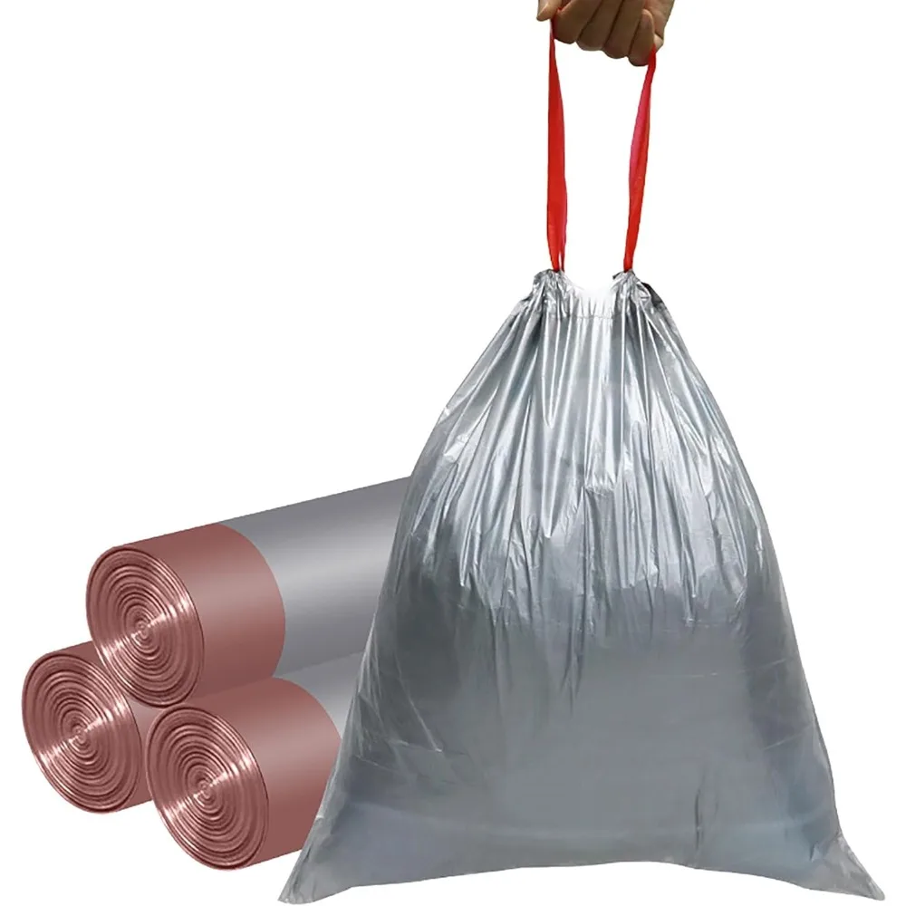 

Small Trash Bags Bathroom Trash Bags 1.1 Mil Thick 45 Count Tear-Free Individual Unscented Small Garbage Bags Separated Unscente