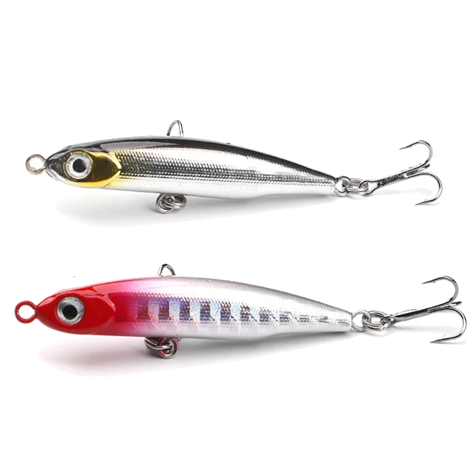 Sinking Gravity Pencil Baits Heavy Stick Fishing Lure 3.2g/5g Saltwater Minnow Wobbler Artificial Hard Plastic Fishing Tackle