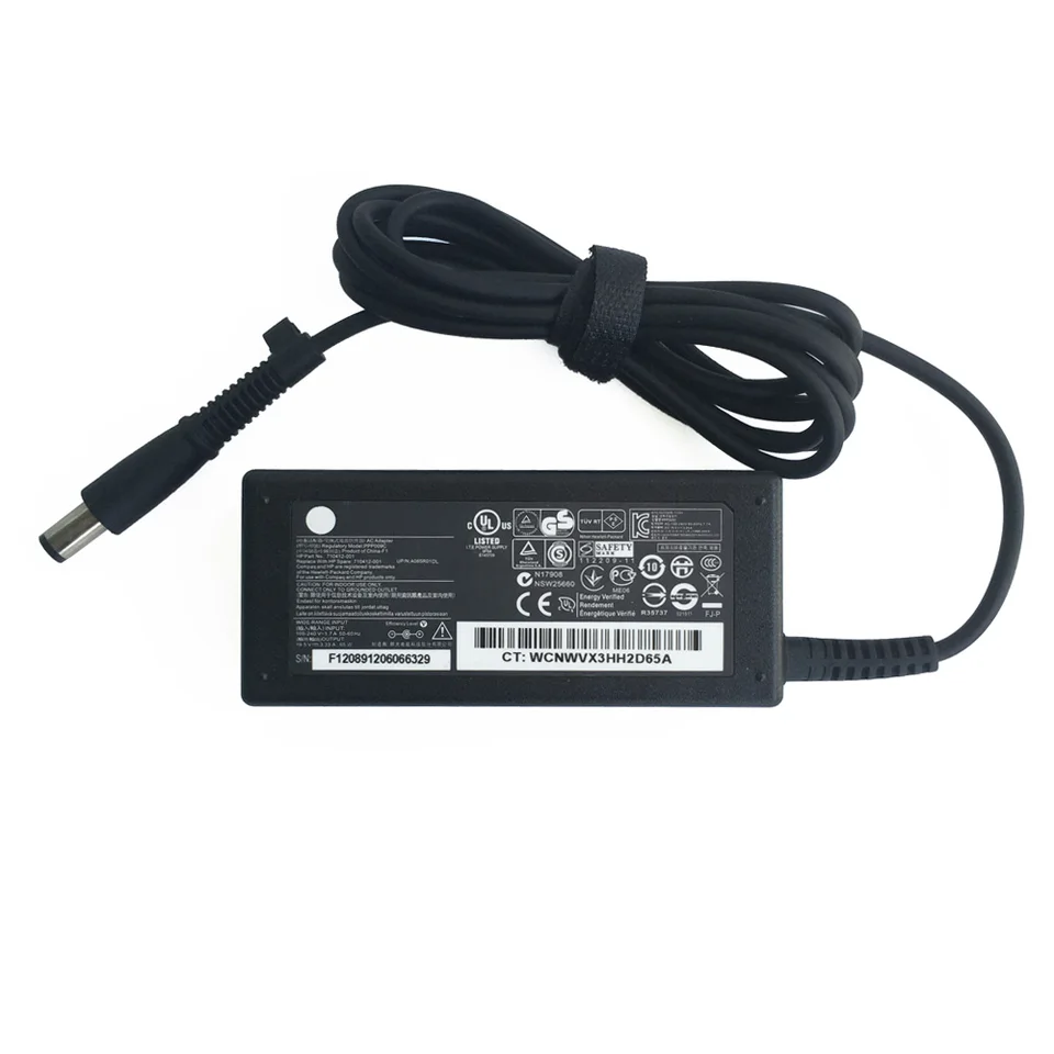 純正ラップトップ電源 65W AC DC アダプター充電器 HP ノートブック PC 純正ラップトップ電源 65W AC DC アダプター充電器 HP ノートブック PC