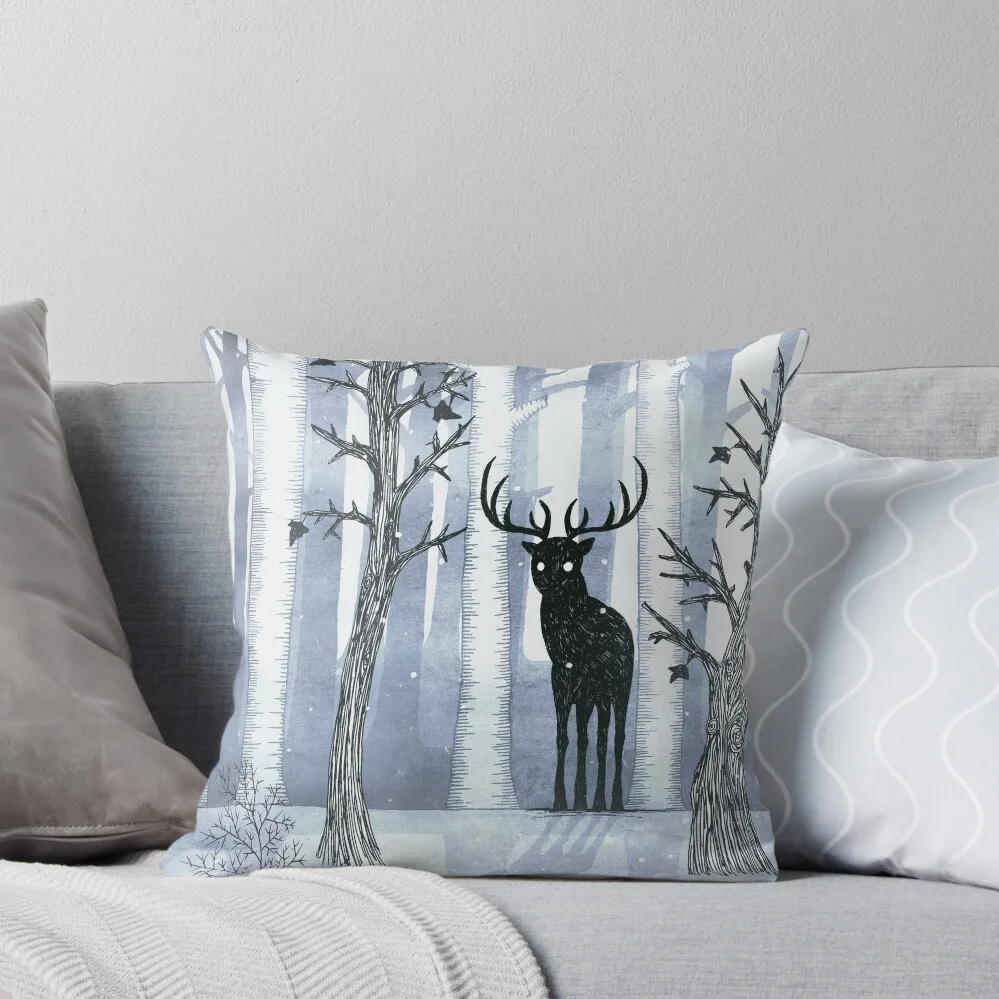 

Winter Forest Throw Pillow Decorative Sofa Cushions Sofa Covers For Living Room