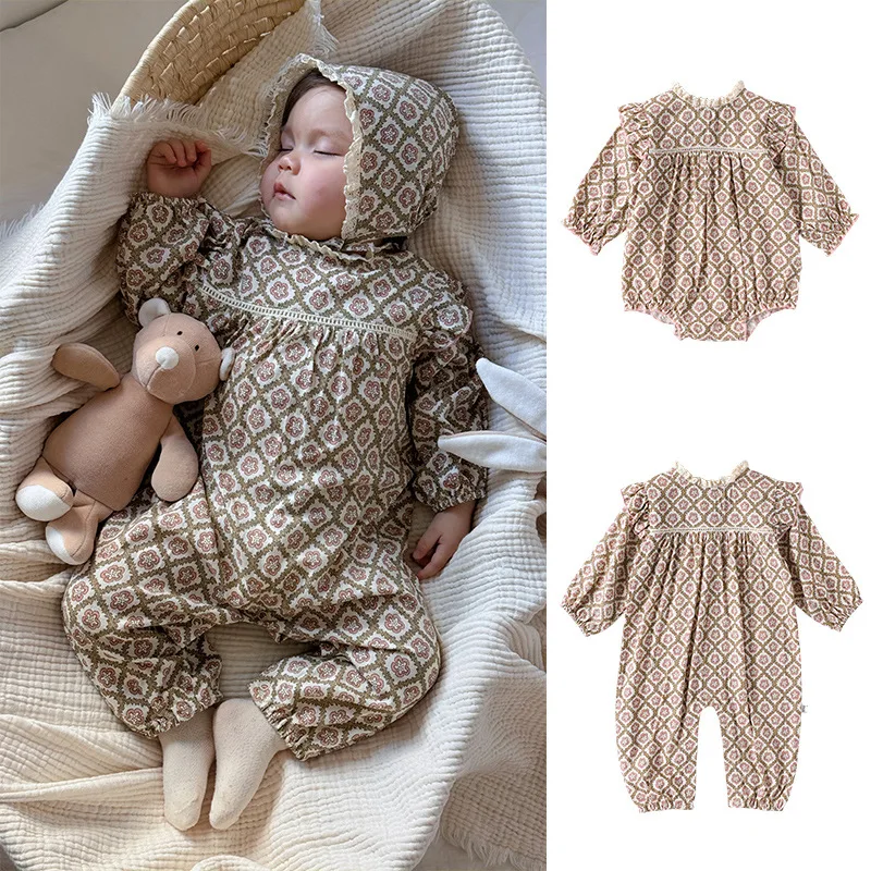 

Baby Boys Rompers 2025 New Winter Autumn Infant Girls Cute Fashion Long Sleeve Jumpsuits Outwear Tops