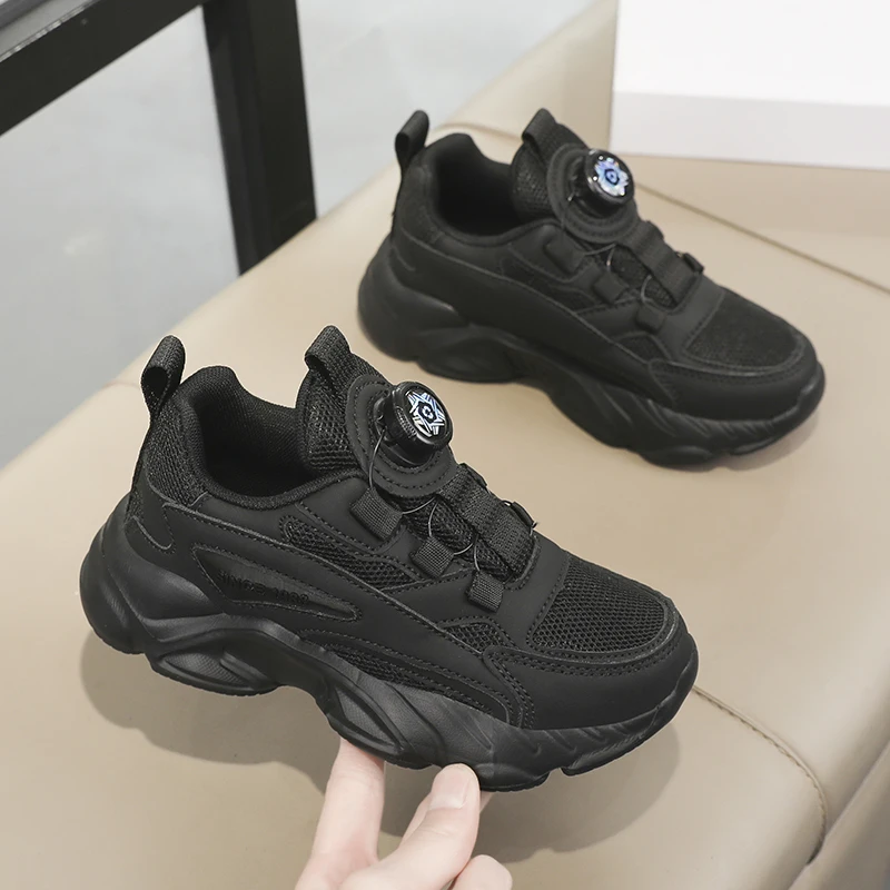 Weiße Kinder-Turnschuhe, rutschfest, für Outdoor-Sport, Tennis, atmungsaktiv, lässig, für Kinder, bequeme Wanderschuhe, Größe 28–40 – Detail 6