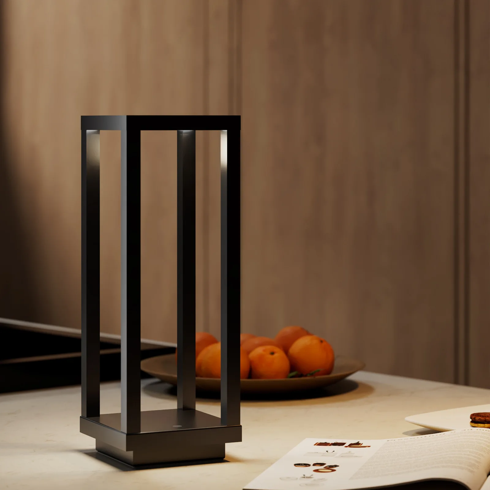 

Charging Bedside Table or Hotel Desk Lamp Outdoor Camping Touch USB Small Night Light Table