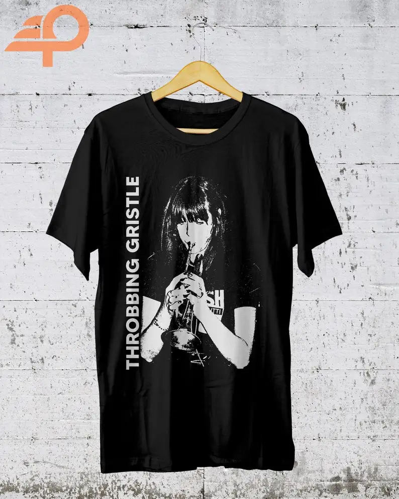 VTG Throbbing Gristle T-shirt, Industrial Music, Music Merch, Gifts for Fan, Unisex T-shirt