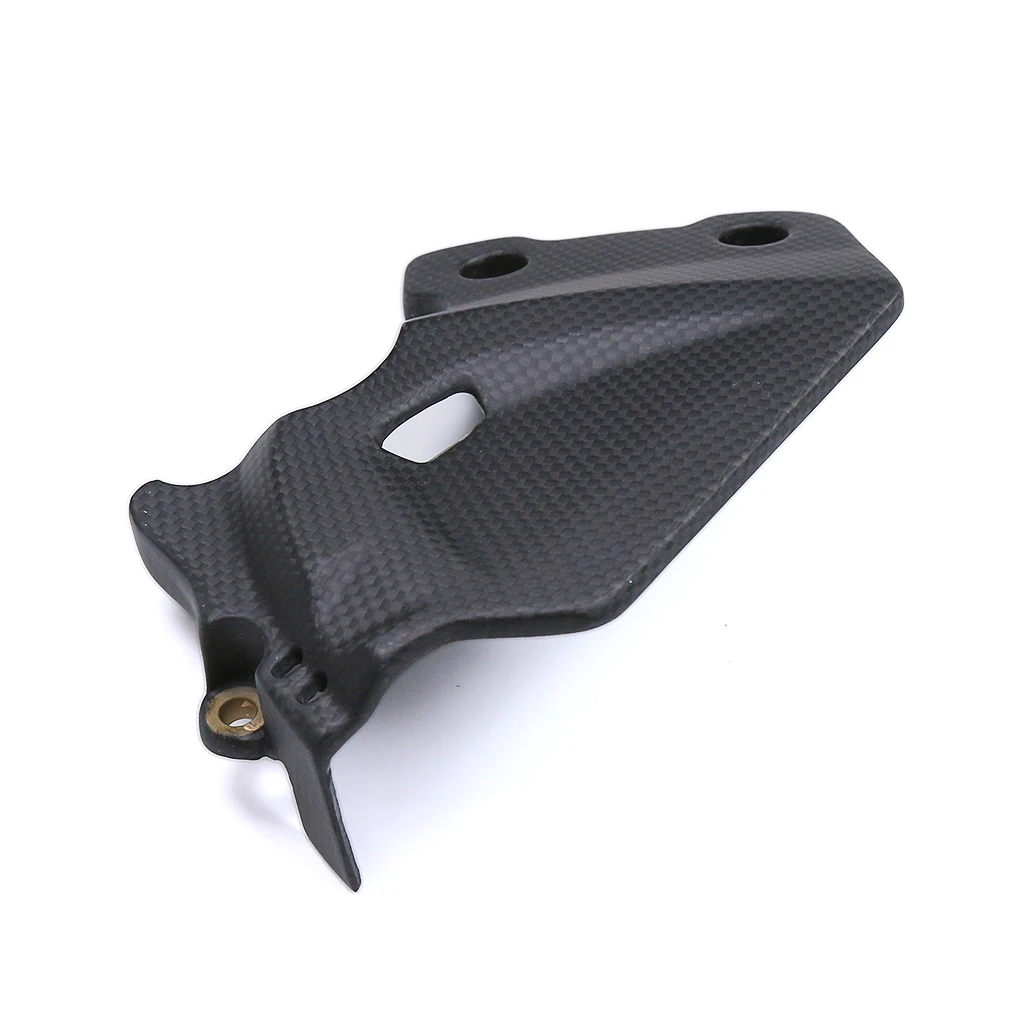 Motorcycle Accessories For Ducati Hypermotard 950 SP RVE 2019-2024 3K Carbon Fiber Sprocket Cover Protector Chain Guard Fairing